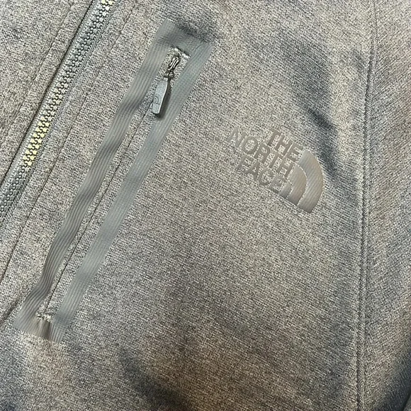 Men’s Gray The North Face Pull over Jacket with zipper Size small - Picture 2 of 5